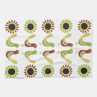 Polska Folk fåglar, kökshanddukar