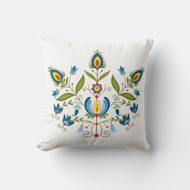 polska folk kudde (Framsida)