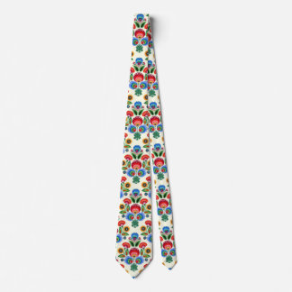 Polska Folkblommor Slips