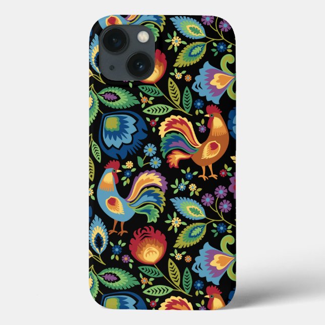 Polska folkpartiet Tuppar iphone case (Baksida)