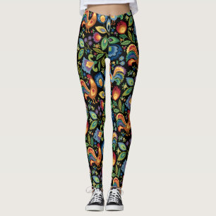 Polska folkpartiet Tuppar Leggings