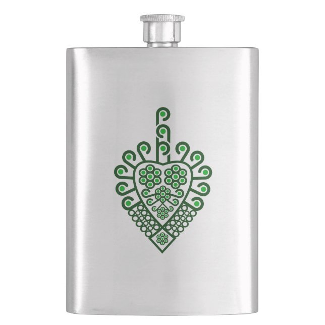 Polska höglandslandsbor mönster - Parzenica Fickplunta (Framsidan)