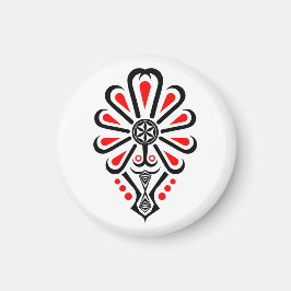 Polska höglandslandsbor mönster - Parzenica Magnet