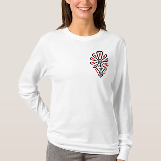 Polska höglandslandsbor mönster - Parzenica T Shirt (Framsida)