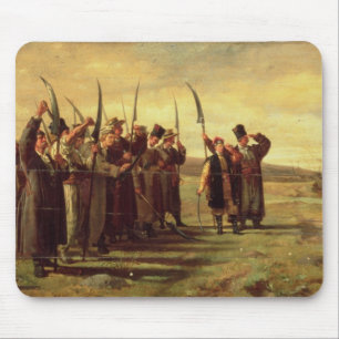 Polska Insurrectionists av revoltet 1863 (olja Musmatta