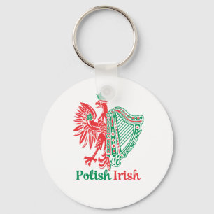 Polska irländska nyckelring