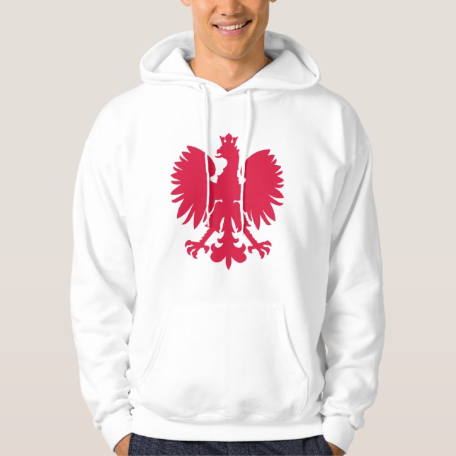 Polska Jacka av Arm Eagle Hoodie (Framsida)