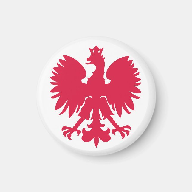 Polska Jacka av Arm Eagle Magnet (Framsidan)