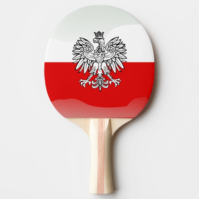 Polska Jackande av arm Pingisracket (Framsidan)