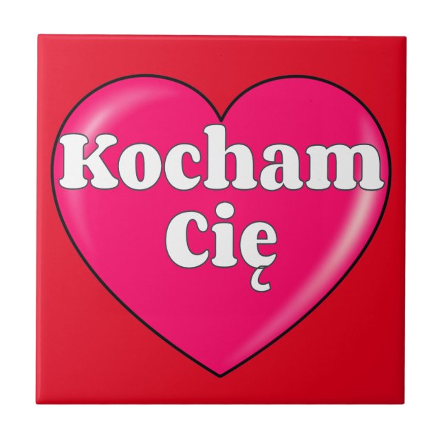 Polska - jag kärlek du kakelplatta (Framsidan)