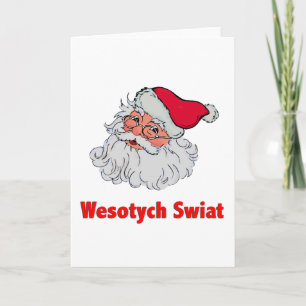 Polska Jultomten #2 Helgkort