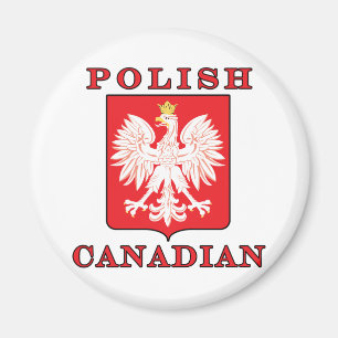 Polska kanadensiska Eagle Shield Magnet