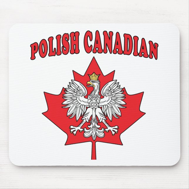 Polska kanadensiska med Maple Löv Musmatta (Framsidan)