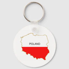 Polska Karta png Nyckelring