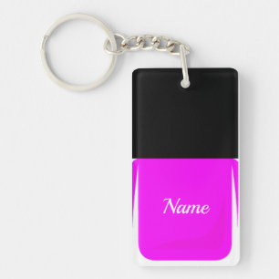 Polska Keychain för nagel lilor
