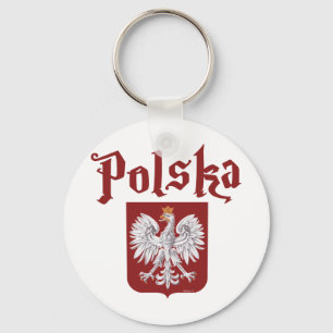 Polska Keychain Nyckelring