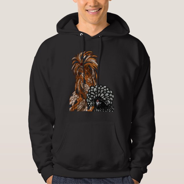 Polska kycklingar hoodie (Framsida)