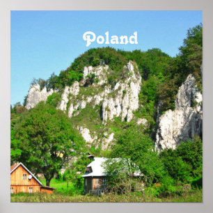 Polska landsbygden poster