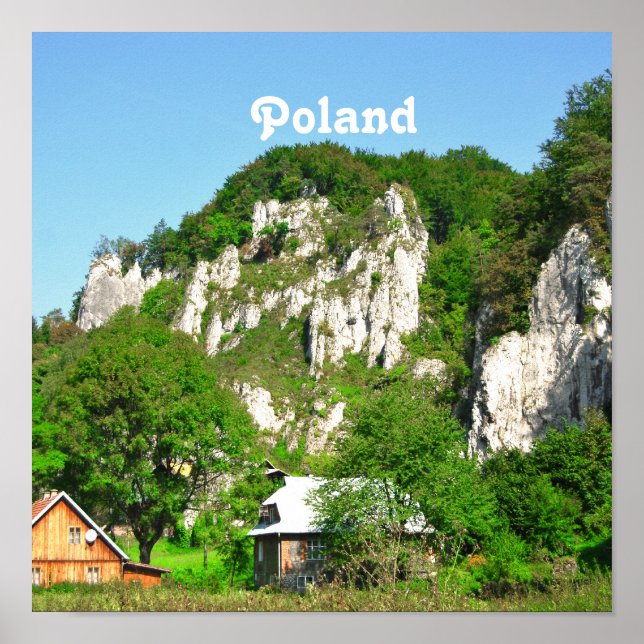 Polska landsbygden poster (Framsidan)