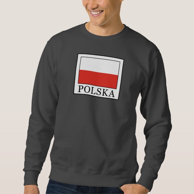 Polska Lång Ärmad Tröja (Framsida)