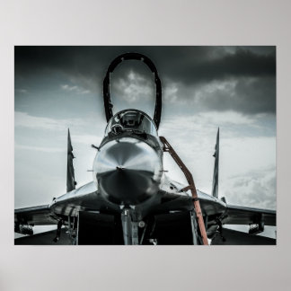 Polska Luft Fortce MIG-29 Fulcrum Poster