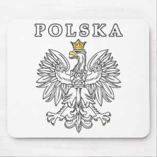 Polska med den polska örnen musmatta