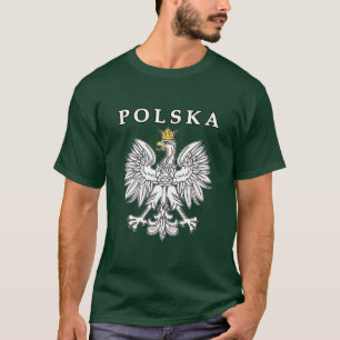 Polska med den polska örnen tröja