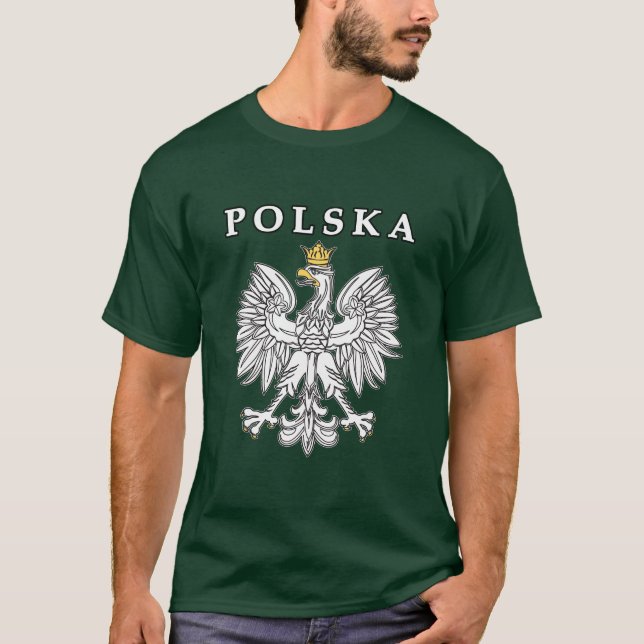 Polska med den polska örnen tröja (Framsida)
