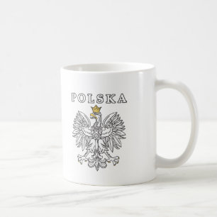 Polska med polsk öre kaffemugg