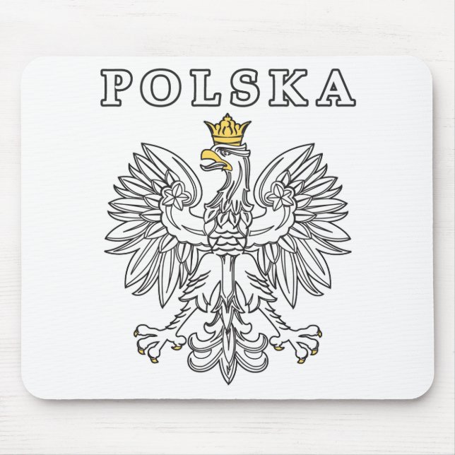 Polska med polsk öre musmatta (Framsidan)