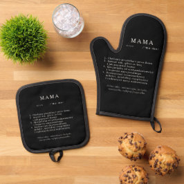 Polska Morsa Gift - MAMMA Definition Black