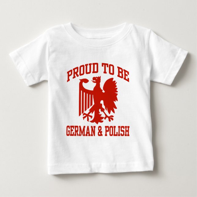 Polska och tyska t shirt (Framsida)