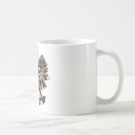 Polska örn kaffemugg