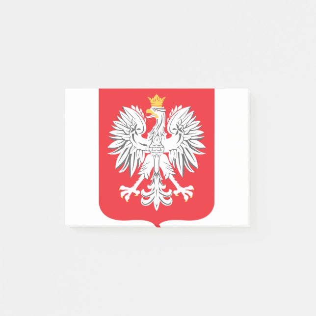 Polska-Örn Post-it Block (Framsida)