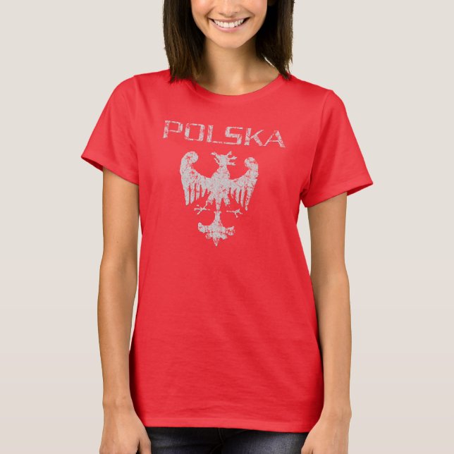 Polska örn t-shirt (Framsida)