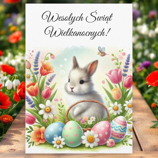 Polska Påsk Hälsning Wesolych Swiat Inbjudningar (Skapare uppladdad)