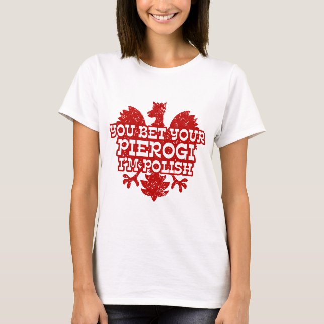 Polska Pierogi T-shirt (Framsida)