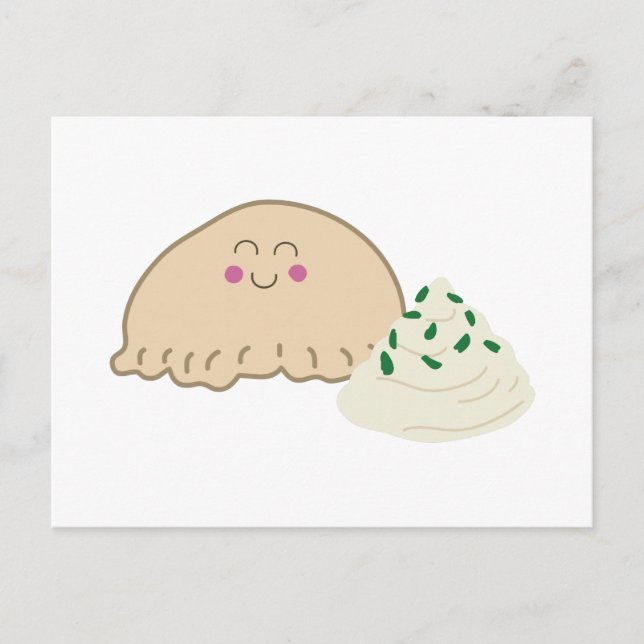 Polska Pierogi Vykort (Framsida)