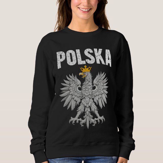 Polska Polen Eagle Pole Pride Polska Roots Polen T Shirt (Framsida)