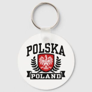 Polska Polen Nyckelring
