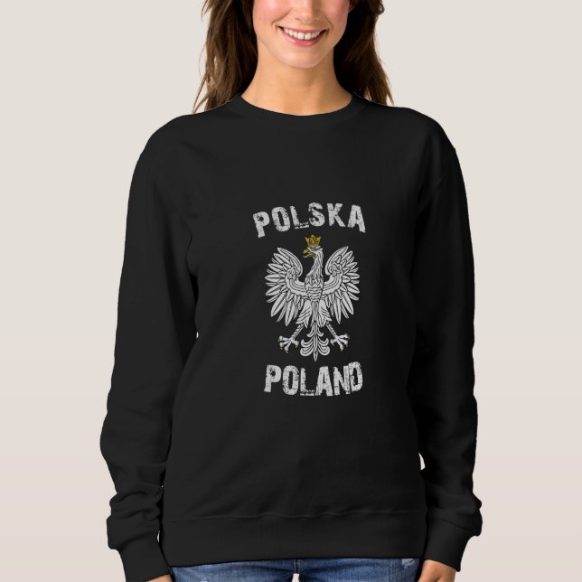 Polska Polish Poland  1 T Shirt (Framsida)