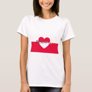 Polska - Polska - Flagga Rzeczpospolita T Shirt