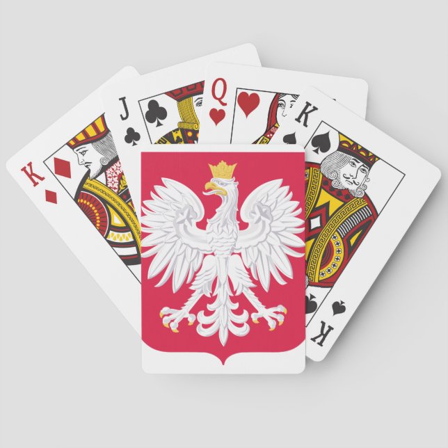 Polska polska jackande av arm casinokort (Baksidan)