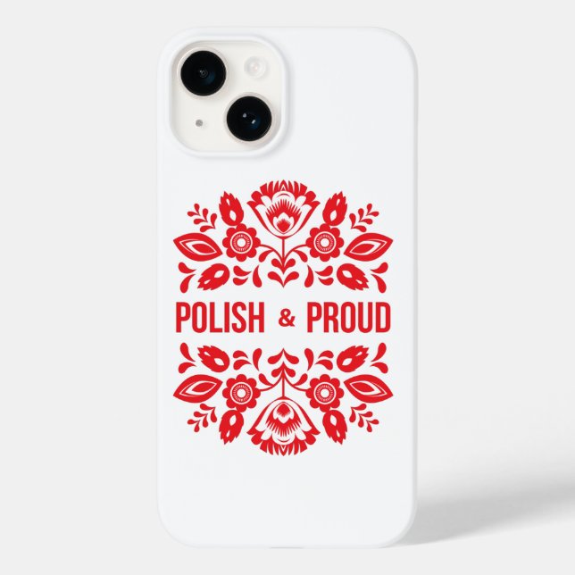 Polska Polska Red Flowers (Baksida)