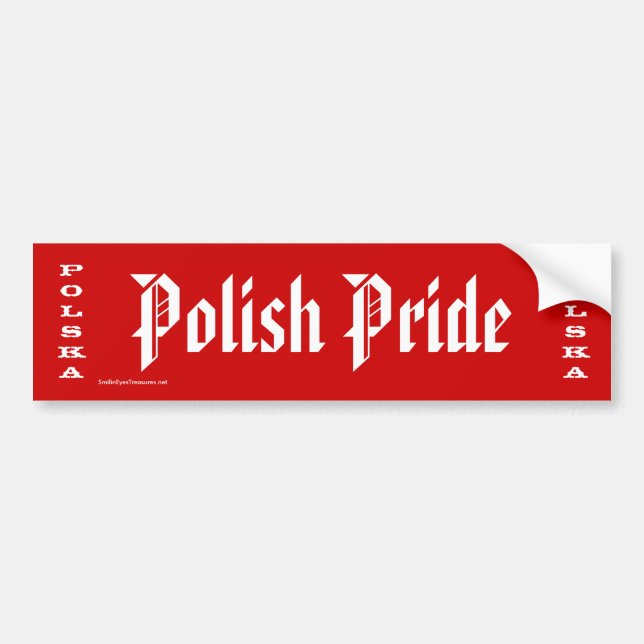 Polska Pride Polska Bildekal (Framsidan)