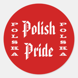 Polska Pride Polska Runt Klistermärke