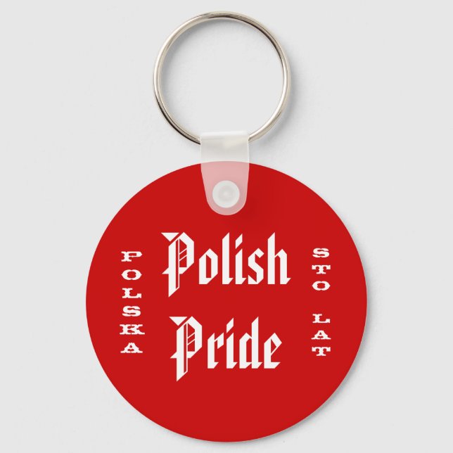 Polska Pride Polska Sto Lat Nyckelring (Framsida)