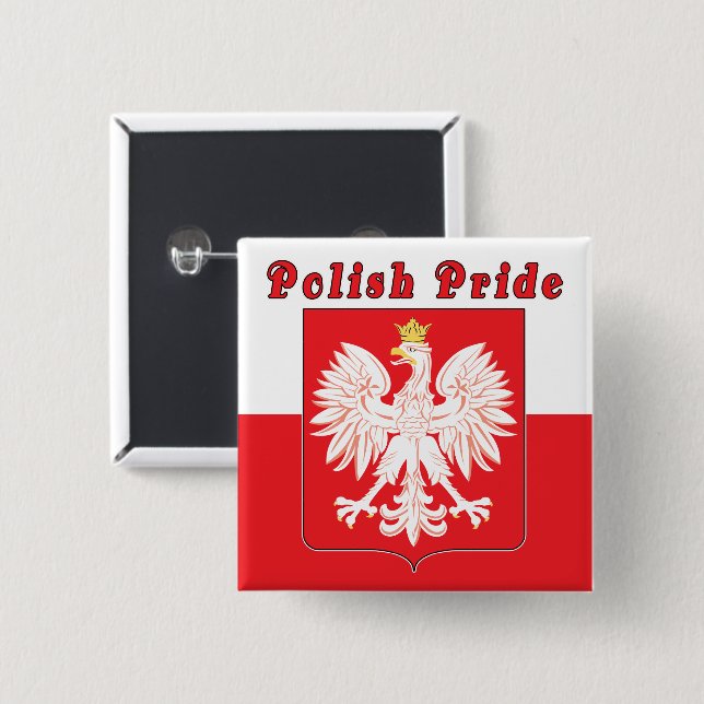 Polska Pridet Eagle Knapp (Framsida & baksida)
