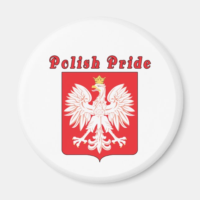 Polska Pridet Eagle Magnet (Framsidan)