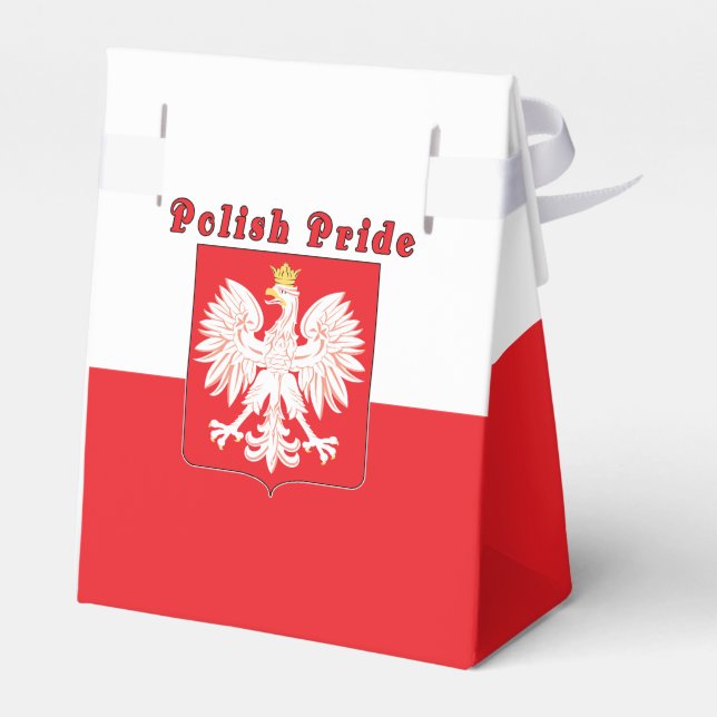 Polska Pridet Eagle Presentaskar (Baksidan Sidan)